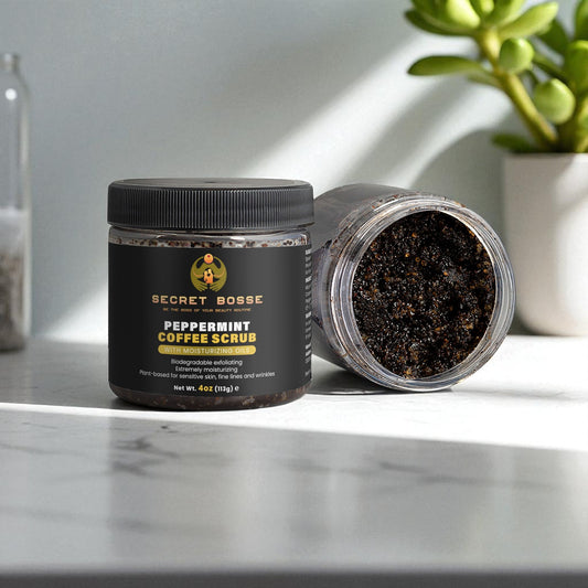 Peppermint Coffee Scrub